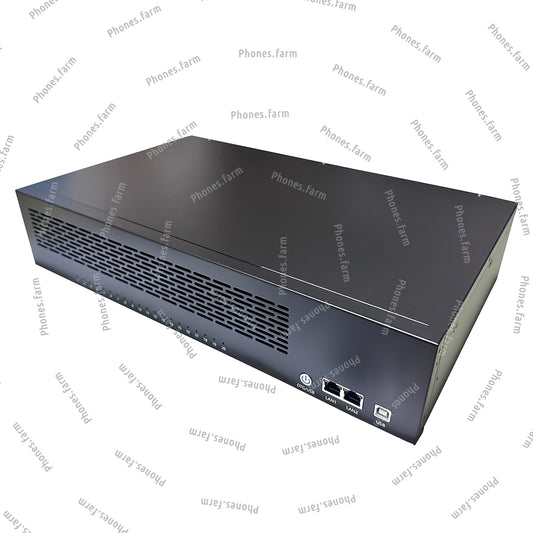 Rack Mount Mobile Phone Farm Box Accessories Box Phone Chassis OTG Ethernet Compatible